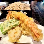 軽井沢 川上庵 - 天せいろ