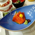 上高地温泉ホテル - .....刺身　信州サーモン.....