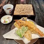 軽井沢 川上庵 - 天せいろ