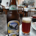 上高地温泉ホテル - .....エイワ穂高ブルワリー　上高地ビール　アルト.....飲み物のお値段は良心的かと.....