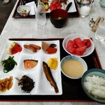 上高地温泉ホテル - .....朝食はバイキングだょ.....