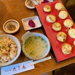Akashi Yaki Tako An - Meal Set (JPY 1000)