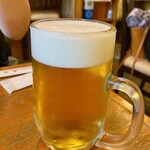 Akashi Yaki Tako An - Draft Beer (JPY 580)