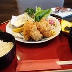 松竹 - 牡蠣フライ定食
            