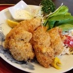 松竹 - 牡蠣フライ定食