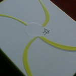 ピエール・エルメ・パリ 日本橋三越店 - 箱の蓋