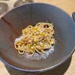 イタリア料理とお菓子のお店 マッキア - コーンとシラスのリングイネ