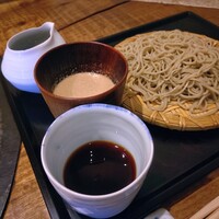 浅草 ひら山 - 『せいろ（1100円税込）』『木の実つゆ（300円税込）』