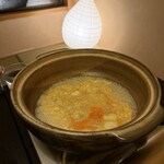 大和 - そして〆ははまぐりのお出汁雑炊です！