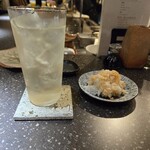 串屋ゆとり - イチローズモルトと箸休めの大根おろし