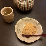 大和 - デザートは自家製のわらび餅。これが最後のひとくちまで美味しかったです❤️