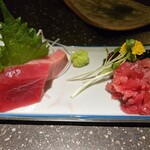 串屋ゆとり - 鮪盛合せ