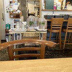 ムサシノ野菜食堂miluna-na - セルフの水　氷　食器も戻すスタイル