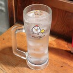 やきとり 正や - 松露カラフル ソーダ割り