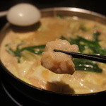 博多もつ鍋 やま中 - ぷりぷり！