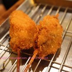 大阪串かつ 二代目 殿金 - かき。