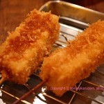 大阪串かつ 二代目 殿金 - チーズ