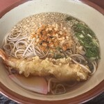 潮屋 - 海老天そば