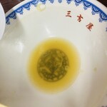 三吉屋 - 飲み干してしまうスープ