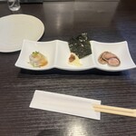 日本酒処 地花 - お通し三種