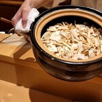 銀座 しのはら - 松茸ごはん