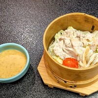 せきはら - 道産豚のセイロ蒸し