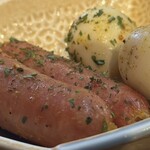 焼きもの家 慶 - モッツァレラかなと思ったらウズラだった^_^