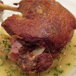 フランス産バルバリー鴨のコンフィ