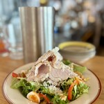 Fortune comes in at the merry gate - 結旨豚のローストポークサラダ