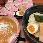 つけ麺 きらり - 海老つけ(大)特上トッピング 2025.0805