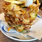 おうどん 瀬戸晴れ - かき揚げ　美味