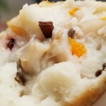 まる天 - 海鮮かき揚げ天・中。