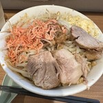 ラーメン荘 地球規模で考えろ - 限定濃厚海老まぜそば
