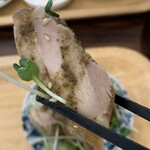 中華上原 - 蒸鶏もとても美味しいです