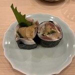 鮨桂太 - イワシのガリ巻き