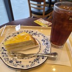 ドトールコーヒーショップ - 料理写真:アイスティー&レモンミルクレープ