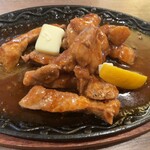 とんかつ 肉料理 麻釉 - トンテキ鉄板焼き