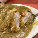 漫々亭 - カツカレー大盛り ¥1,080(¥980+¥100)