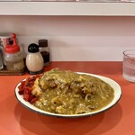 漫々亭 深江浜店 - カツカレー大盛り ¥1,080(¥980+¥100)