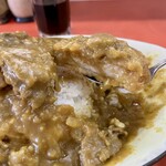 漫々亭 - カツカレー大盛り ¥1,080(¥980+¥100)