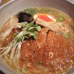 らぁ麺　師子王 - 極みそカツらぁ麺