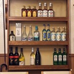 居酒屋 なのはな - 焼酎達 ボトルはこのサイズなのね
