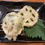 居酒屋 なのはな - 蓮根挟み揚げ