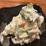 居酒屋 なのはな - スモーキーなポテサラ 絶品