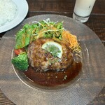 タヴェルナハンバーグ - タヴェルナーハンバーグセット1485円