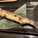 大衆酒場 絆 - ﾊｰﾌﾞ鮎塩焼き