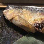 大衆酒場 絆 - ﾊｰﾌﾞ鮎塩焼き