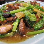 龍門 - 牛肉のカキソース炒め