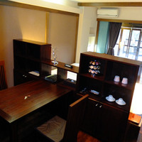箱根フォンテーヌ・ブロー仙石亭 - 2013.12.02　お部屋　お食事は館内のﾚｽﾄﾗﾝか部屋のﾃｰﾌﾞﾙでするか選択出来ます。