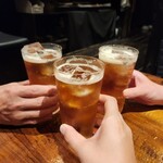 ぼうず - ウィスキーに焙煎珈琲を入れて作るスパイスハイボール。〆に飲みたい。